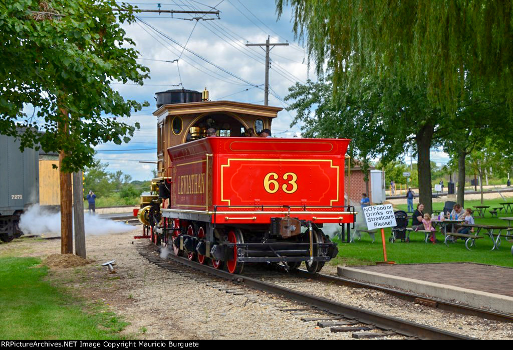 CPRR Leviathan Steam Locomotive